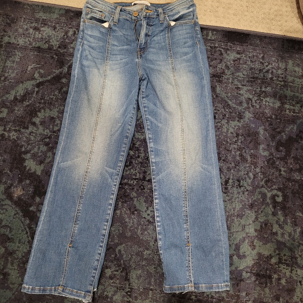 Flying Monkey unique style jeans, size 28, stretchy. In great condition